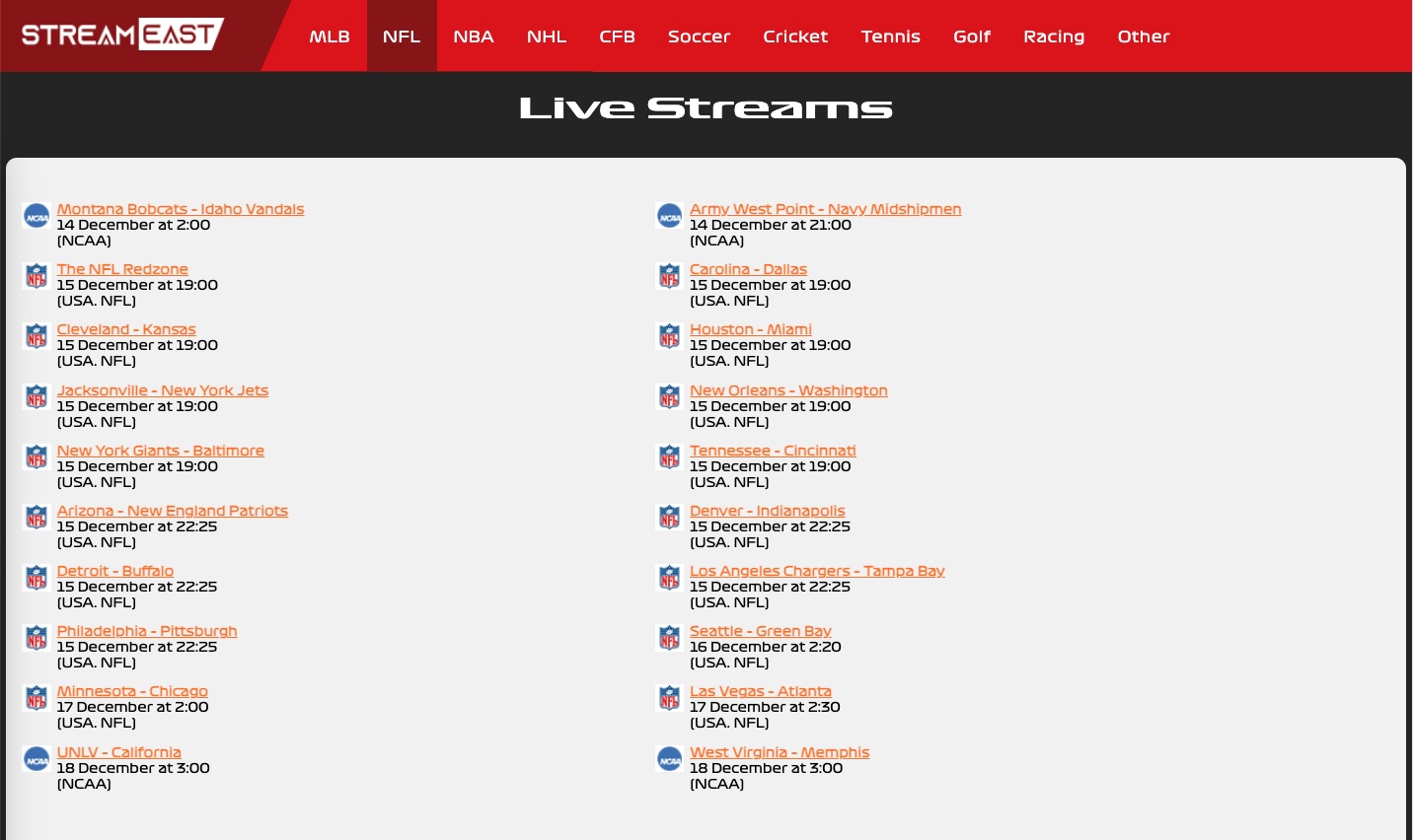 Buffstreams